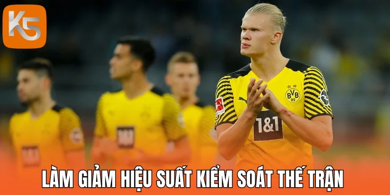 Làm giảm hiệu suất kiểm soát thế trận