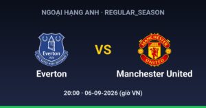 Everton FC vs Manchester United FC