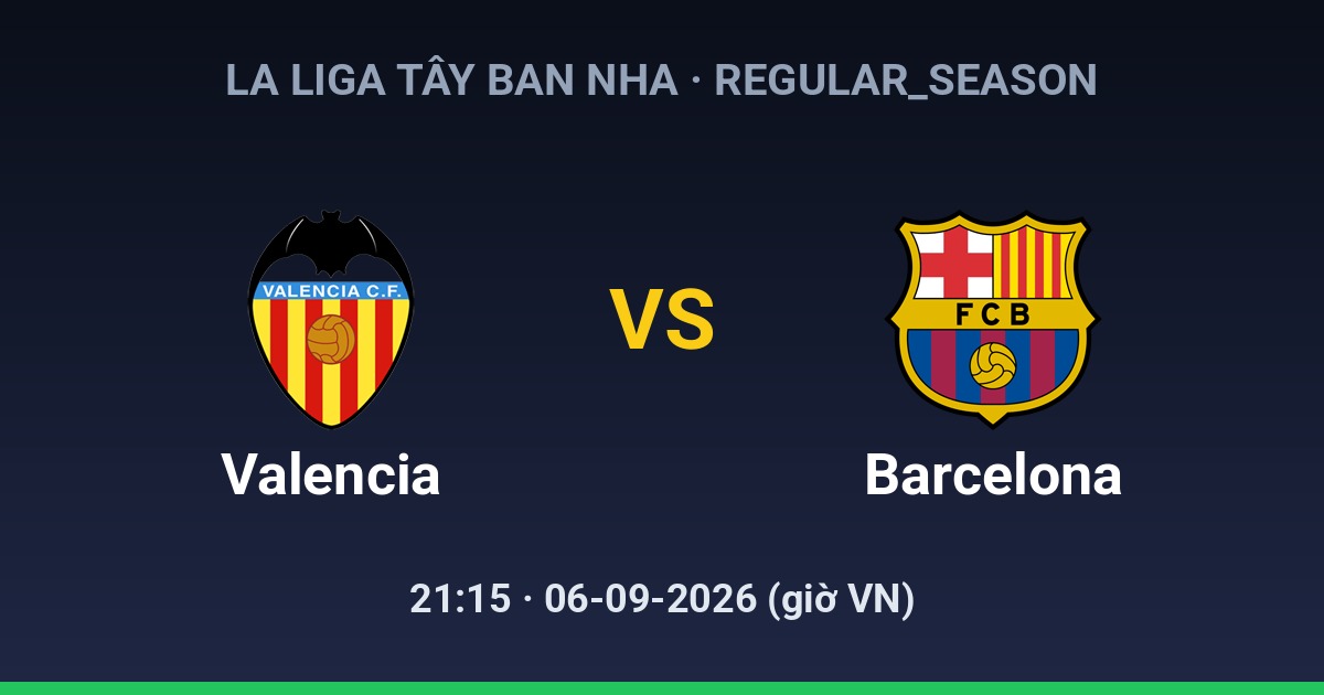 Valencia CF vs FC Barcelona